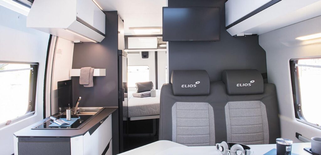Alucina con la Elios Van 63GX en la Feria de la Autocaravana de Biarritz