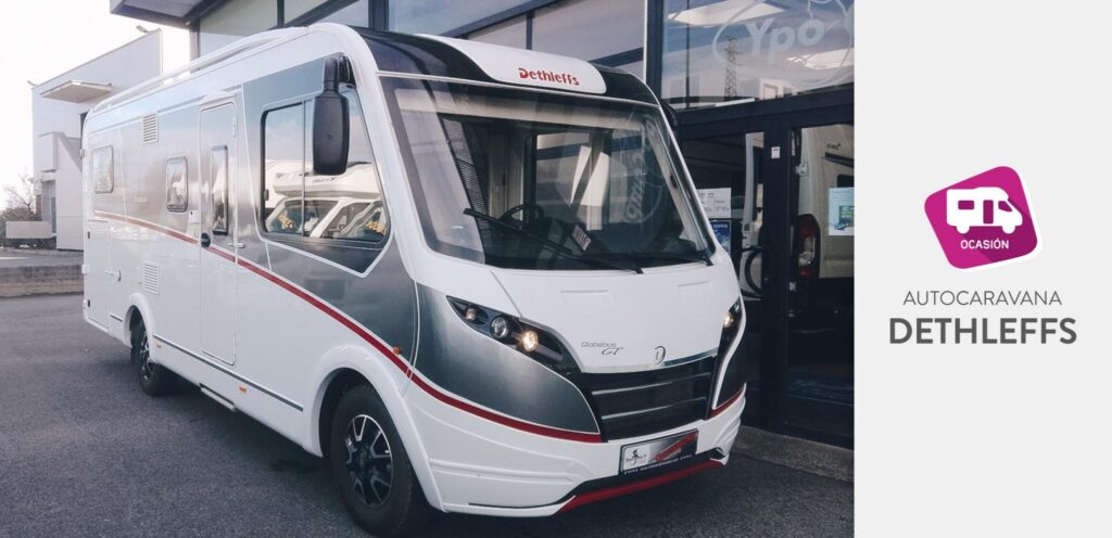 DETHLEFFS GLOBEBUS i6 GT Edition, una integral de 4 plazas de ocasión en la Feria de la Autocaravana de Biarritz