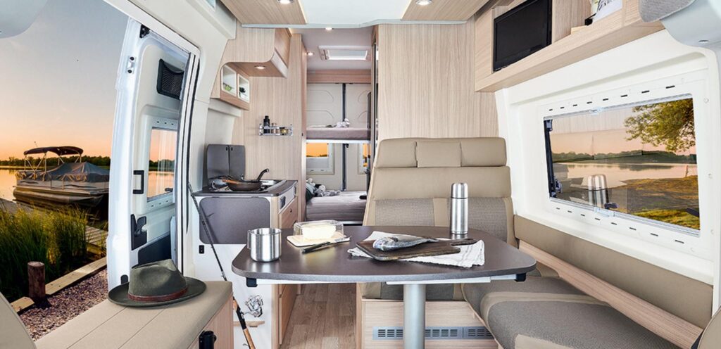 DREAMER CAMPER FIVE, una camper familiar con capacidad para 5 personas