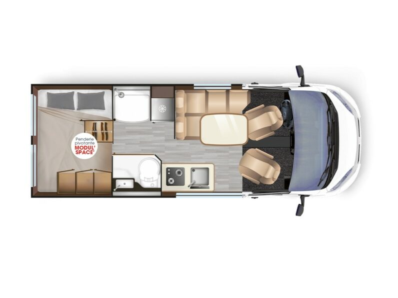 DREAMER CAMPER VAN XL AUTOMATICO 5 PLAZAS