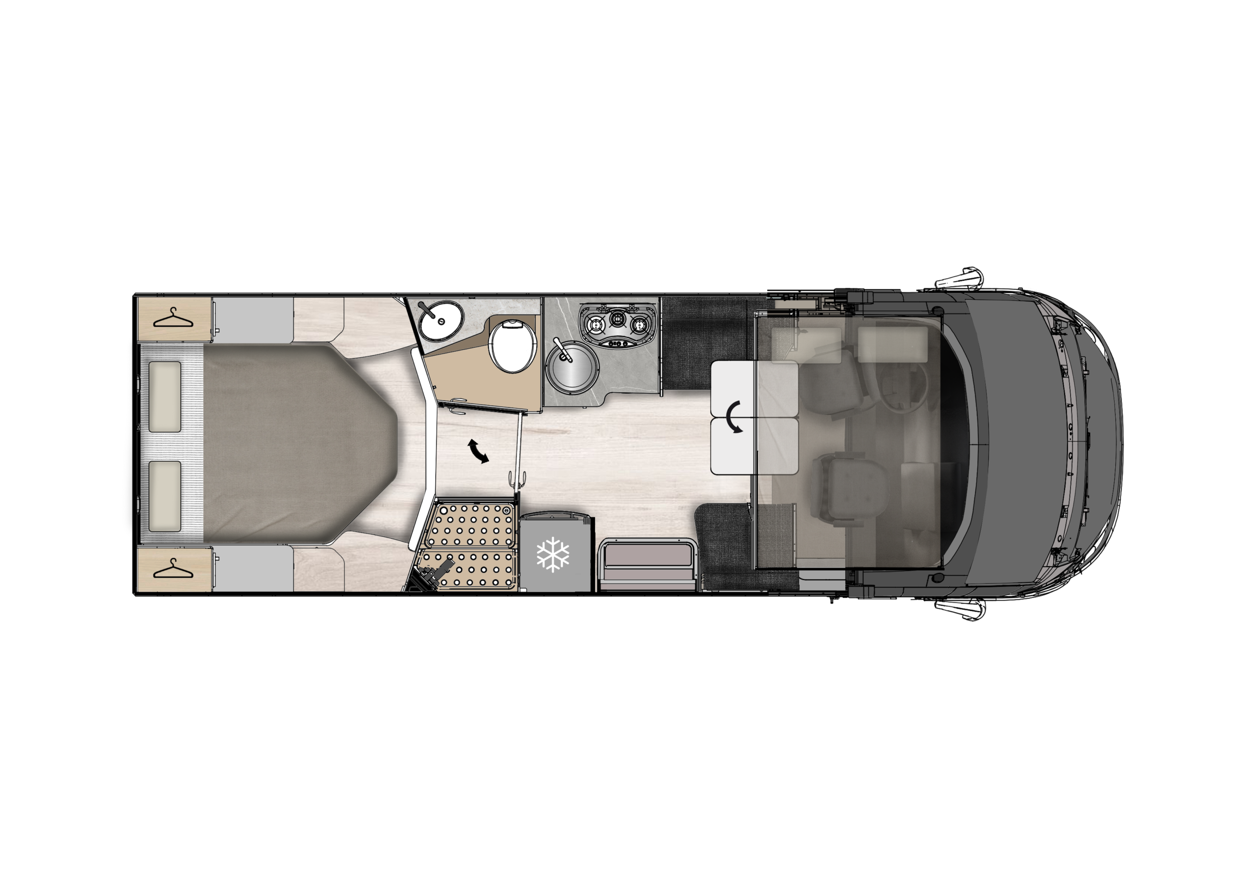 Plano distribución McLouis Nevis 881 Serie 800 2025
