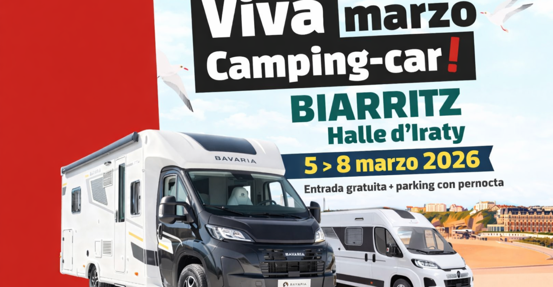 Feria de Autocaravanas Biarritz Viva camping-car 5-8 marzo 2026 en Halle d’Iraty